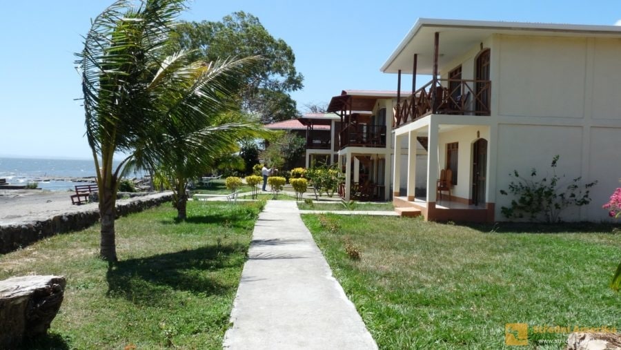 Ometepe: Ubytování lze pohodlně vybrat přes on-line rezervační systémy. Resort Finca Playa Venecia.