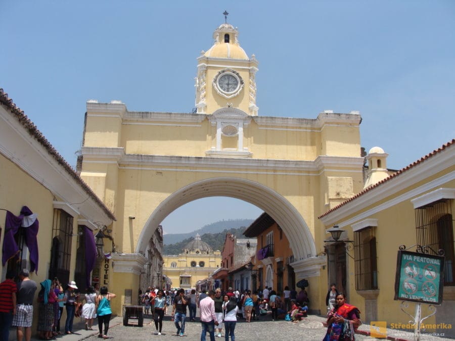 Antigua Guatemala, bývalé hlavní město